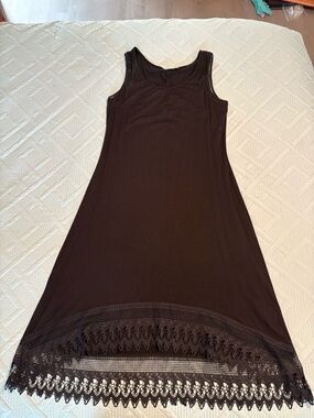 Nina Leonard | Dresses | Nina Leonard Embroidered Lace Yoke Dress | Poshmark